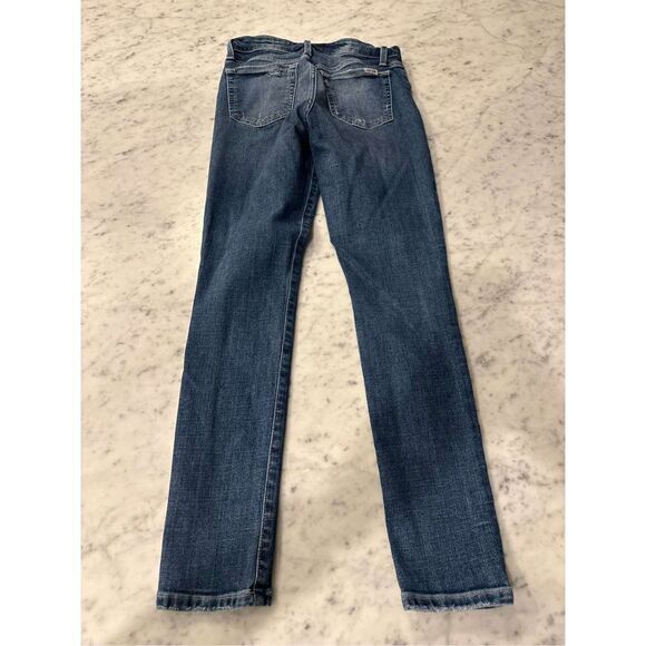 Joe’s Jeans high rise skinny ankle blue jeans São Paulo sz 27 distressed - Picture 3 of 8